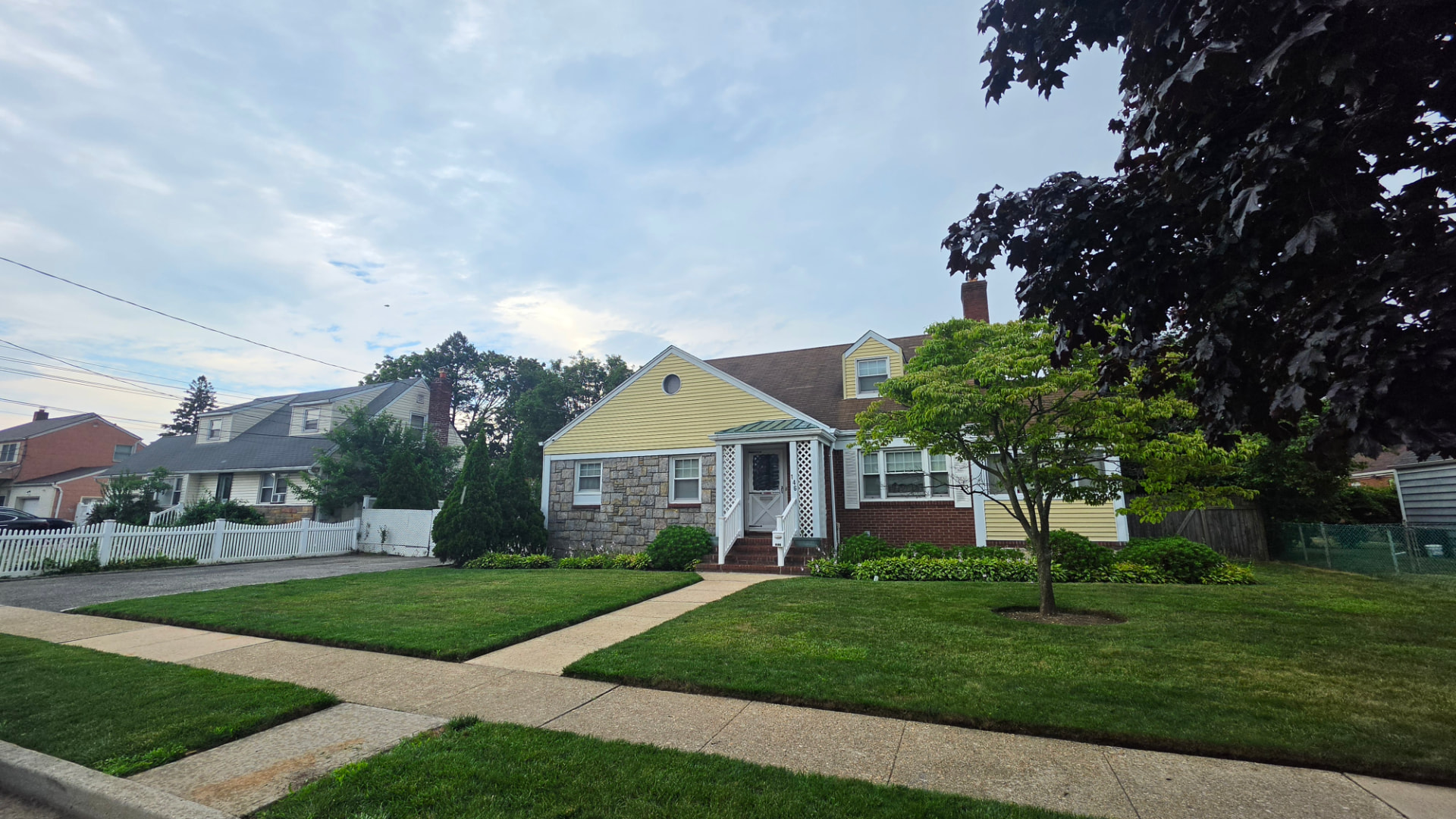 Front exterior of 146 Lincoln Road in Hempstead, New York.