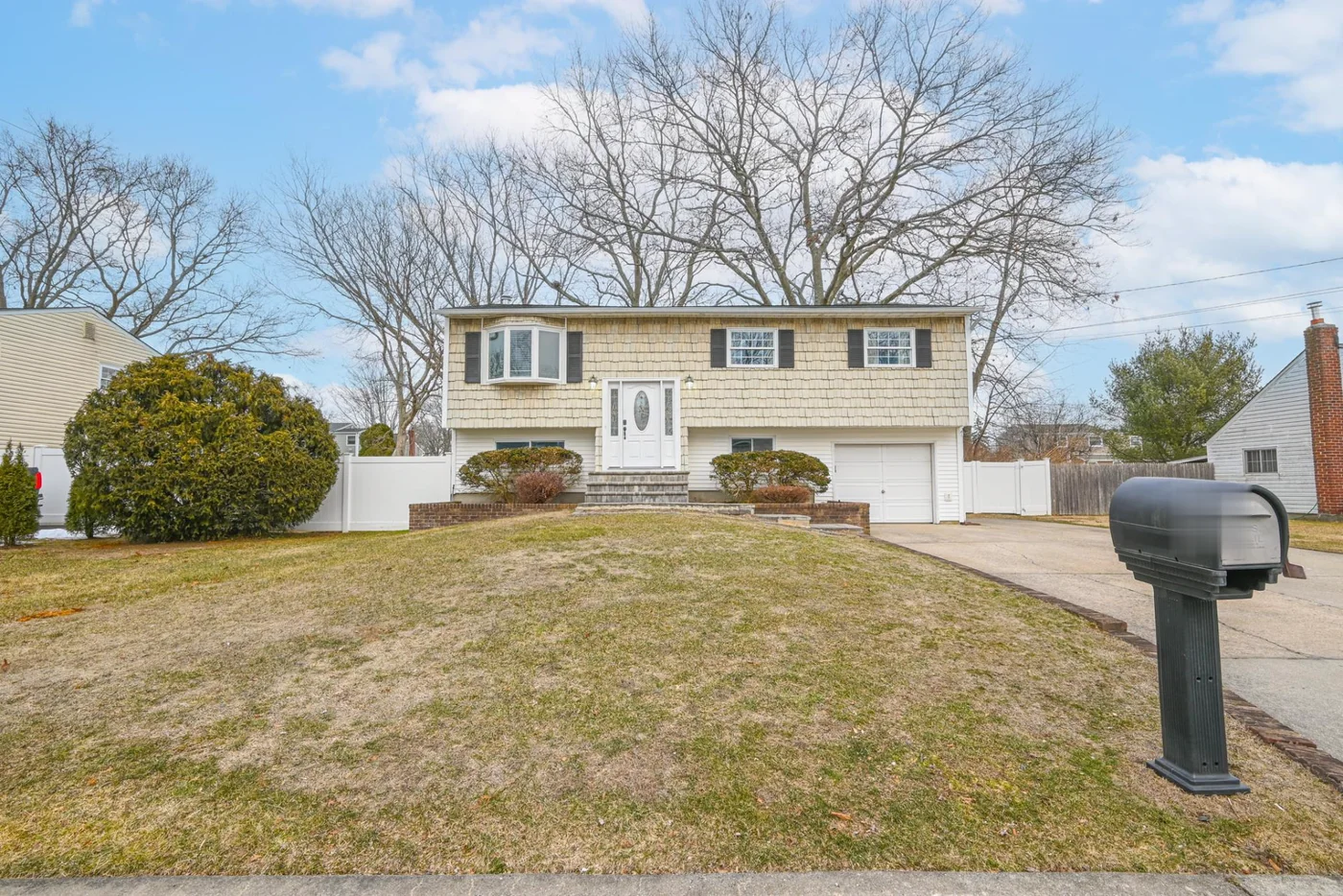 Exterior of the second home sold for the repeat seller.