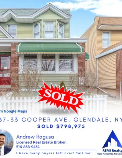 67-33 Cooper Avenue Glendale